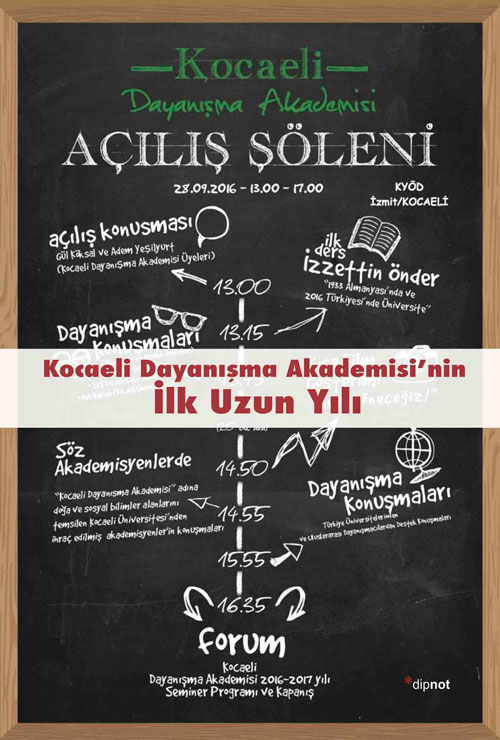 Kocaeli Dayanışma Akademisinin İlk Uzun Yılı